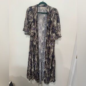 Free People Multicolor Kimono